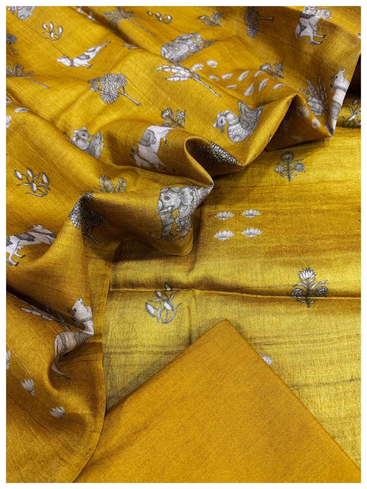 Tussar Silk Suit