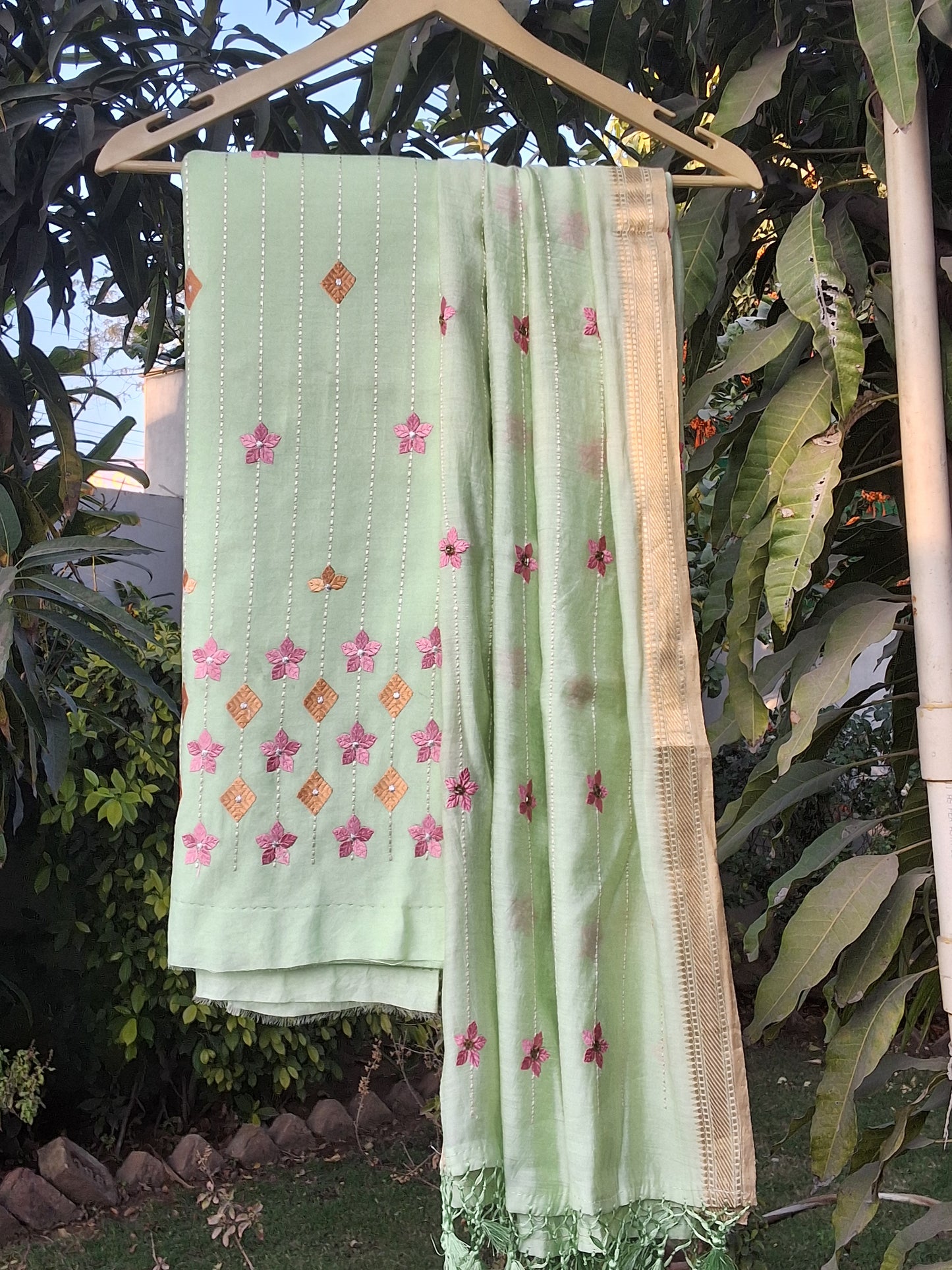 Chanderi Silk Suits