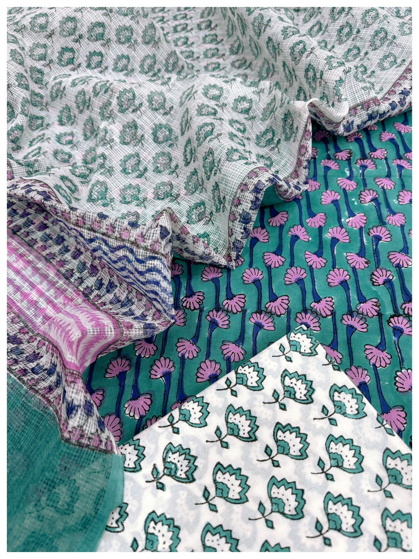 Cotton with Kota Dupatta