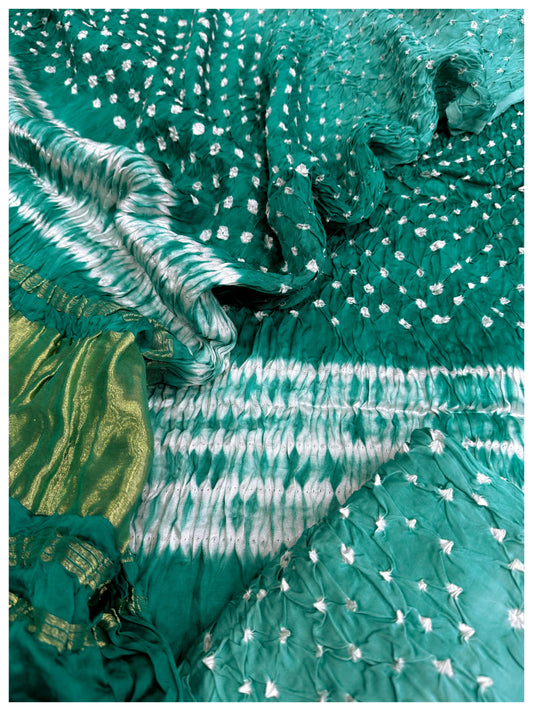 Modal Silk Bhandej Suit