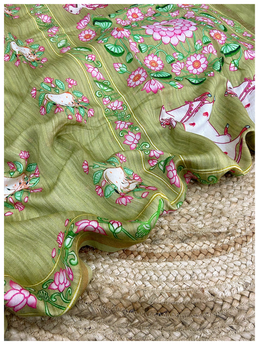 Chanderi Silk Saree