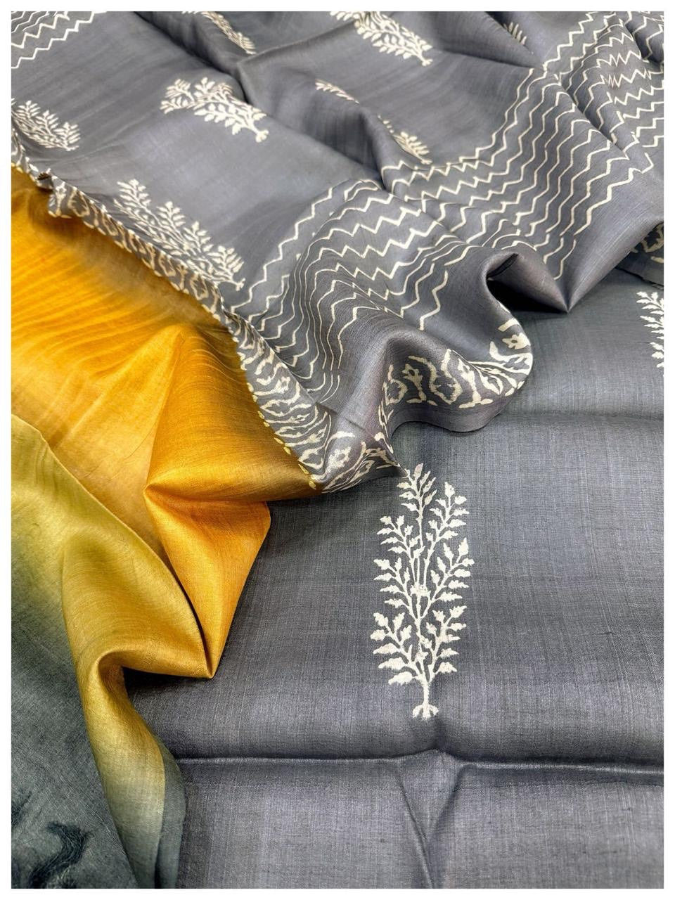 Tussar Silk Suit