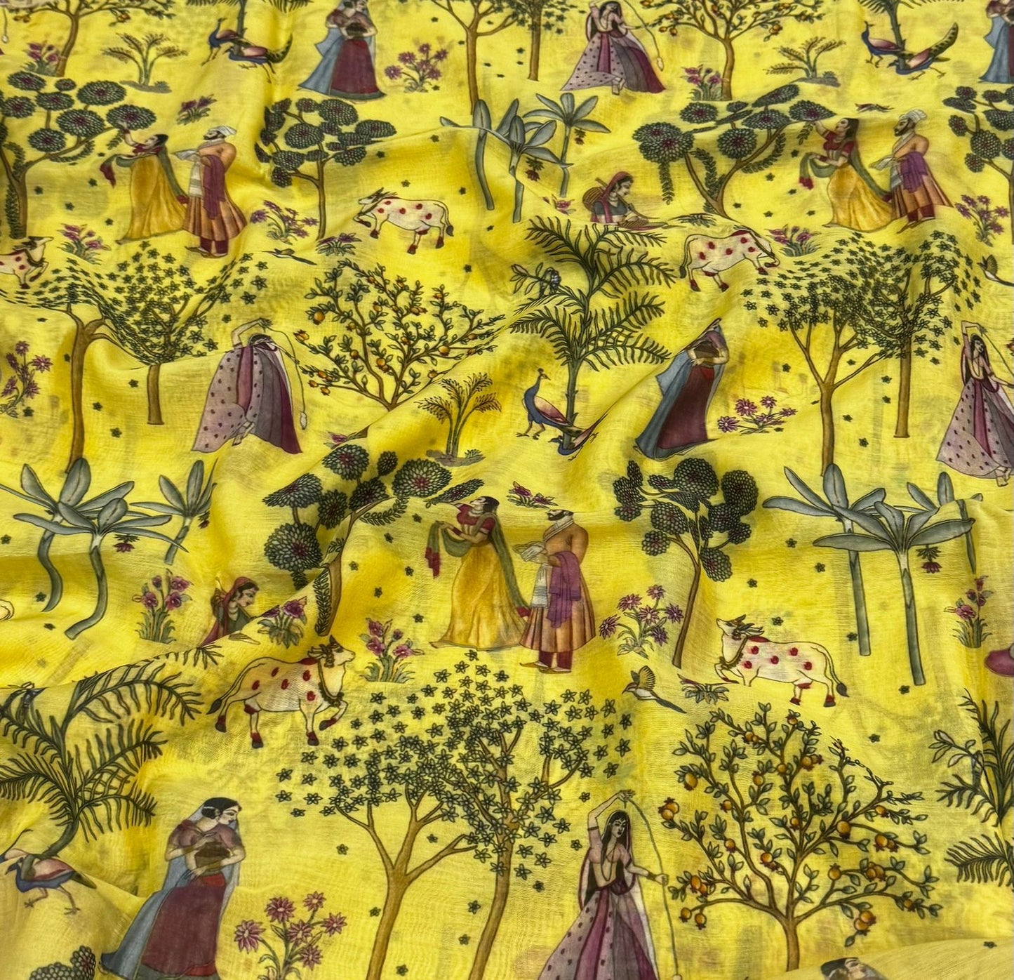 Chanderi Silk Fabric