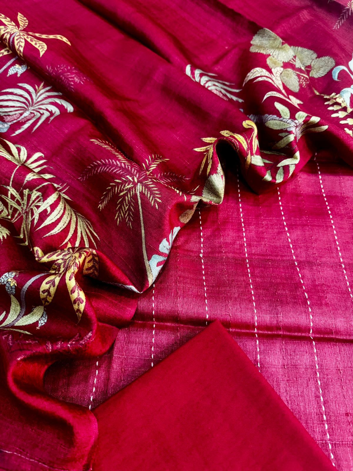 Tussar Silk Suit