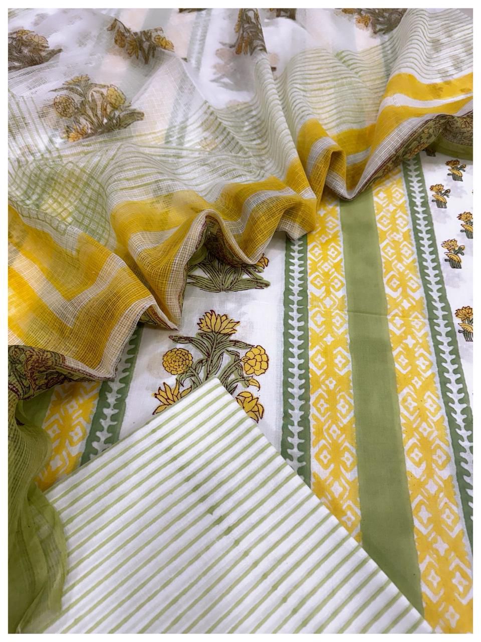 Cotton with Kota Dupatta