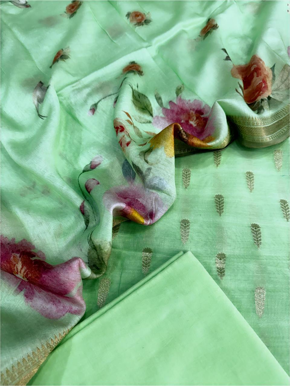 Chanderi Silk Suits