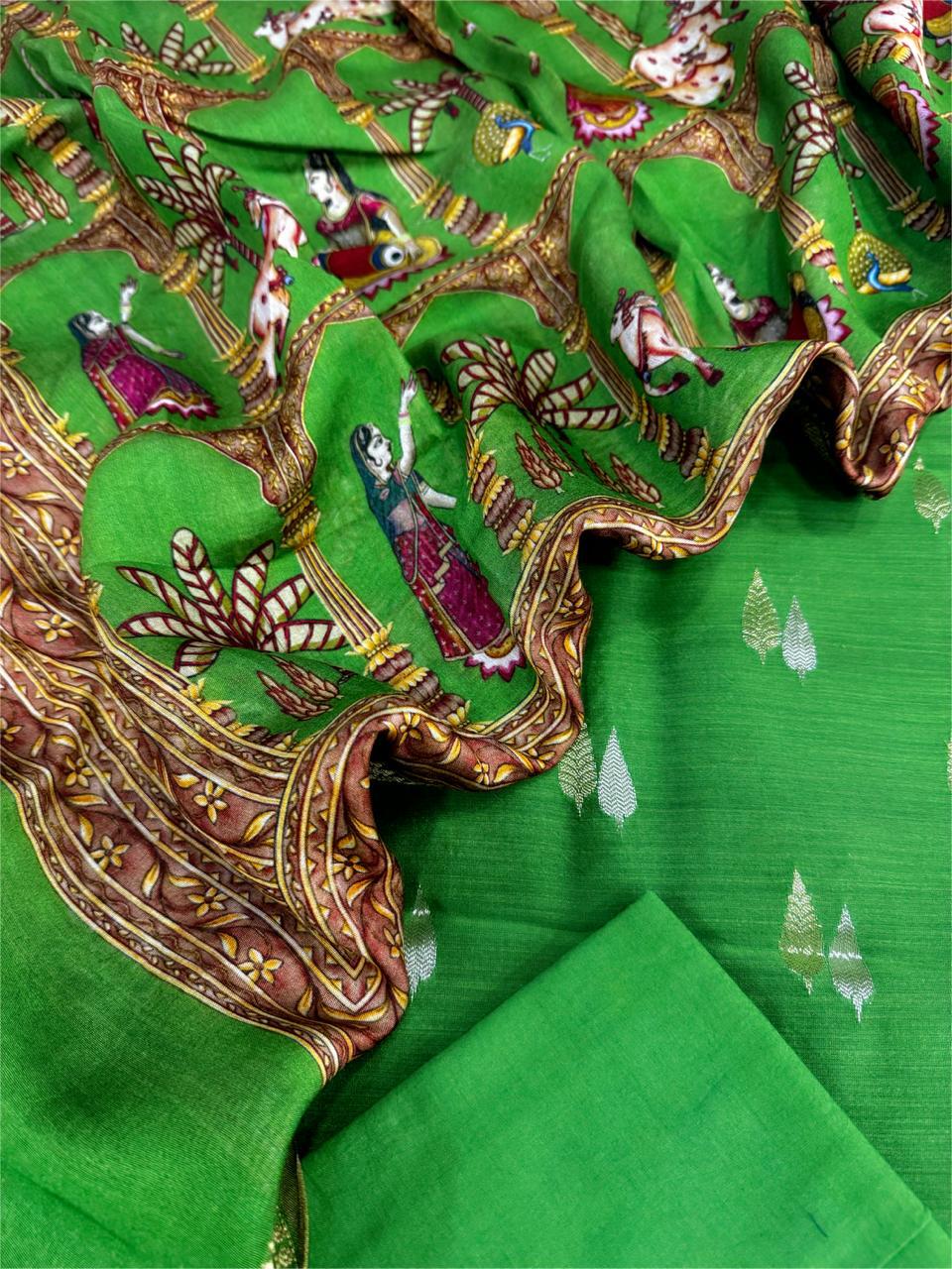 Chanderi Silk Suits