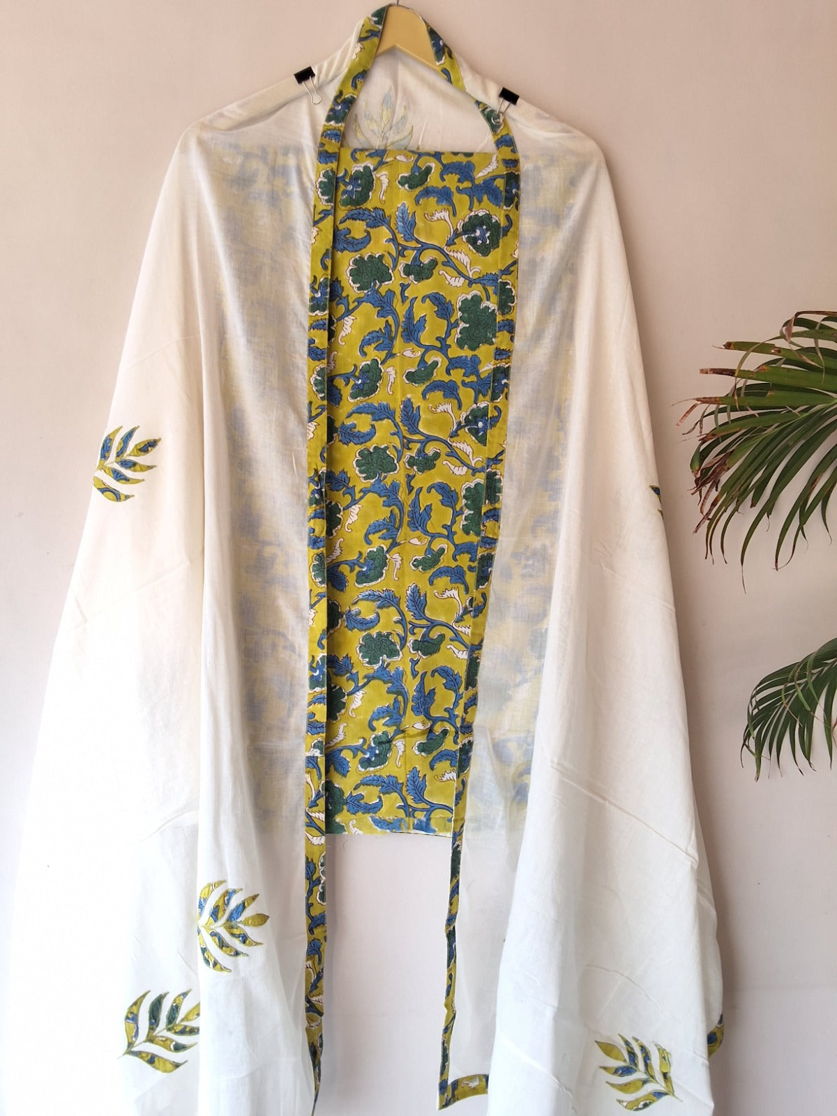 Cotton with Cotton dupatta