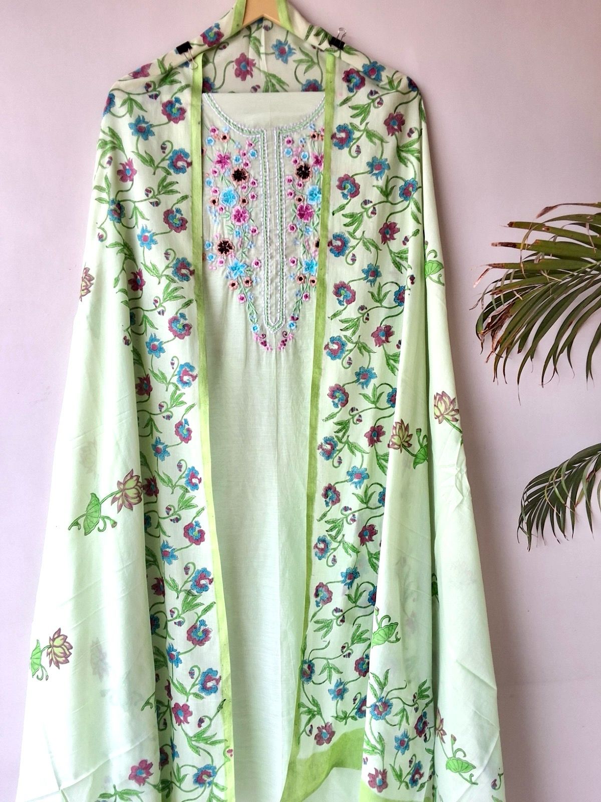 Chanderi Silk Suit