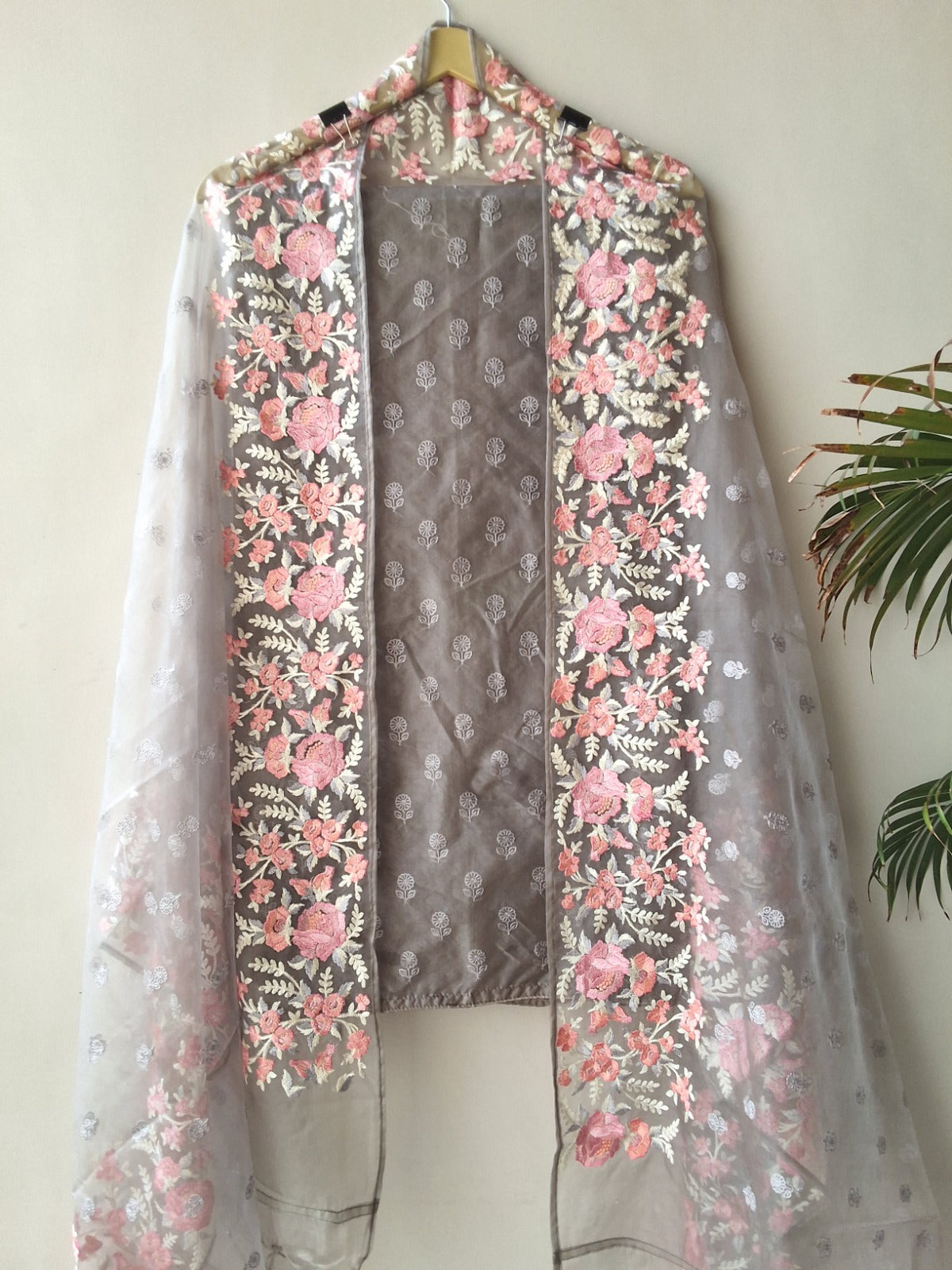 Organza Silk Suit