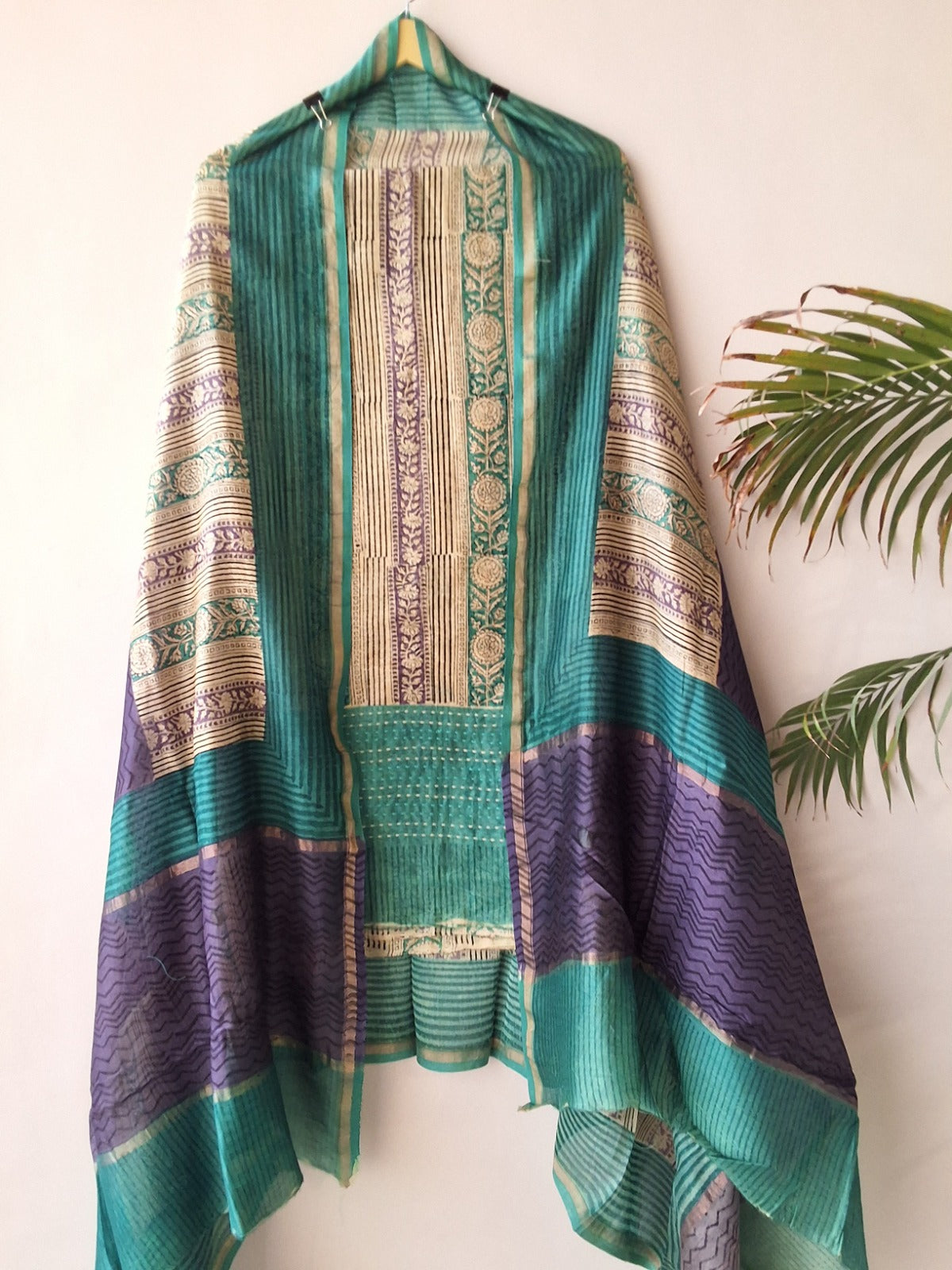 Chanderi Silk Suit