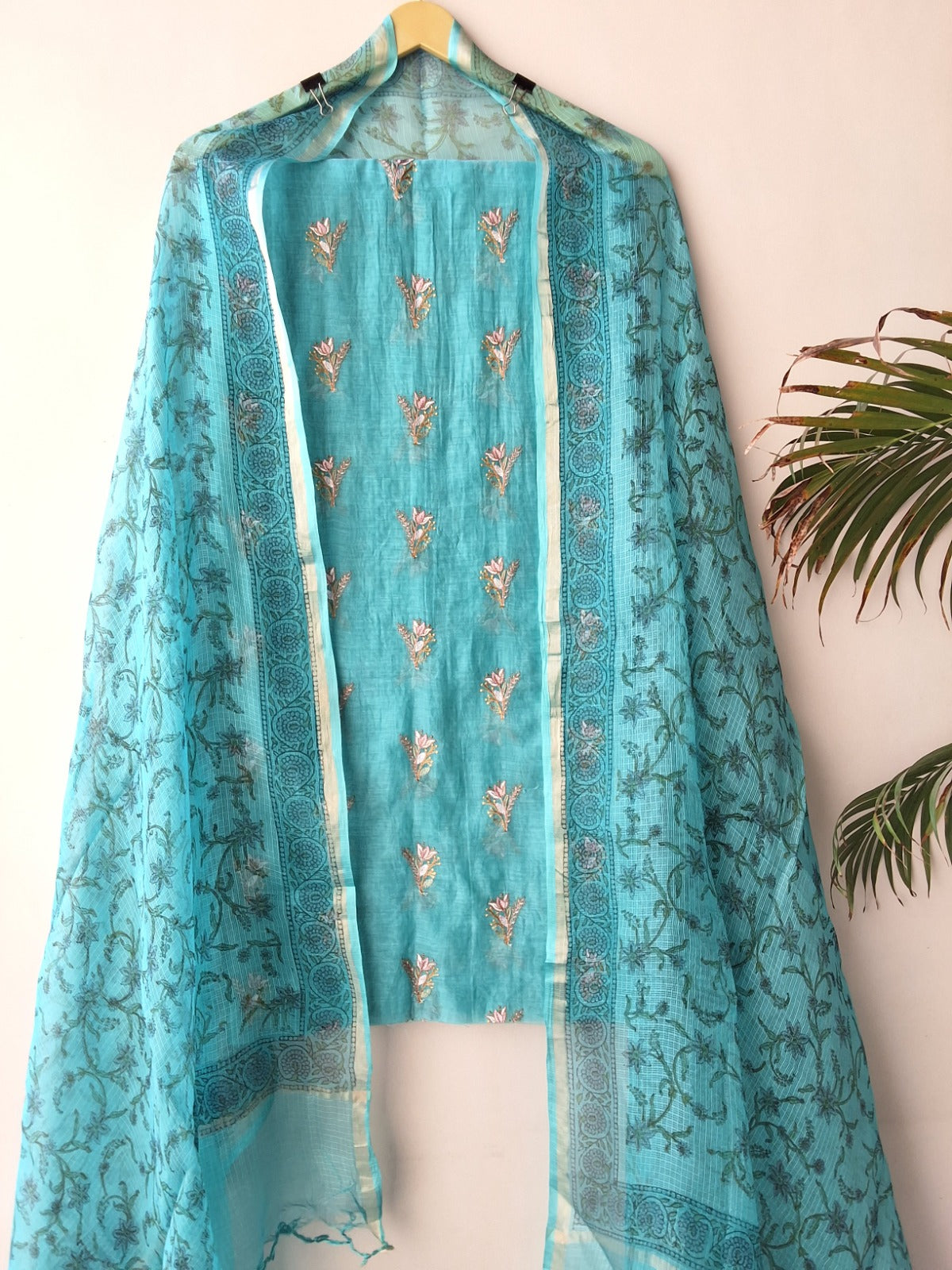 Chanderi Silk Suit