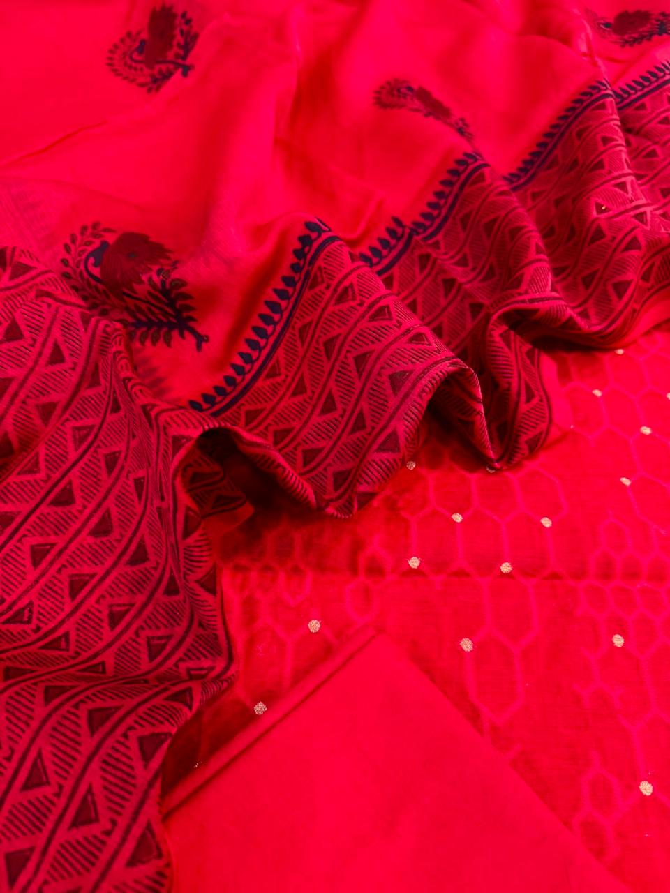 Chanderi Silk Suit
