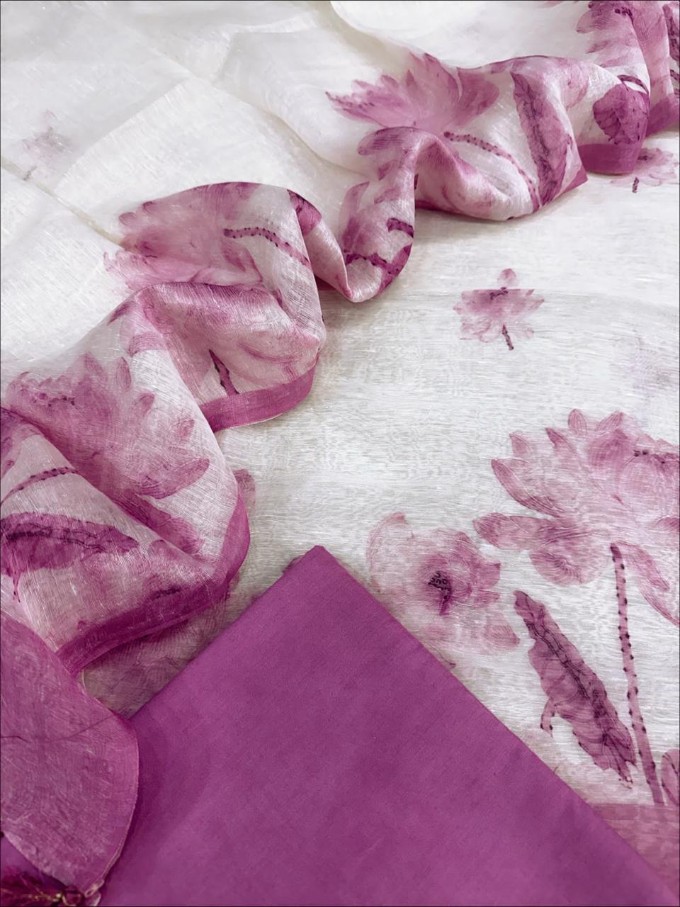 Linen Silk Suit