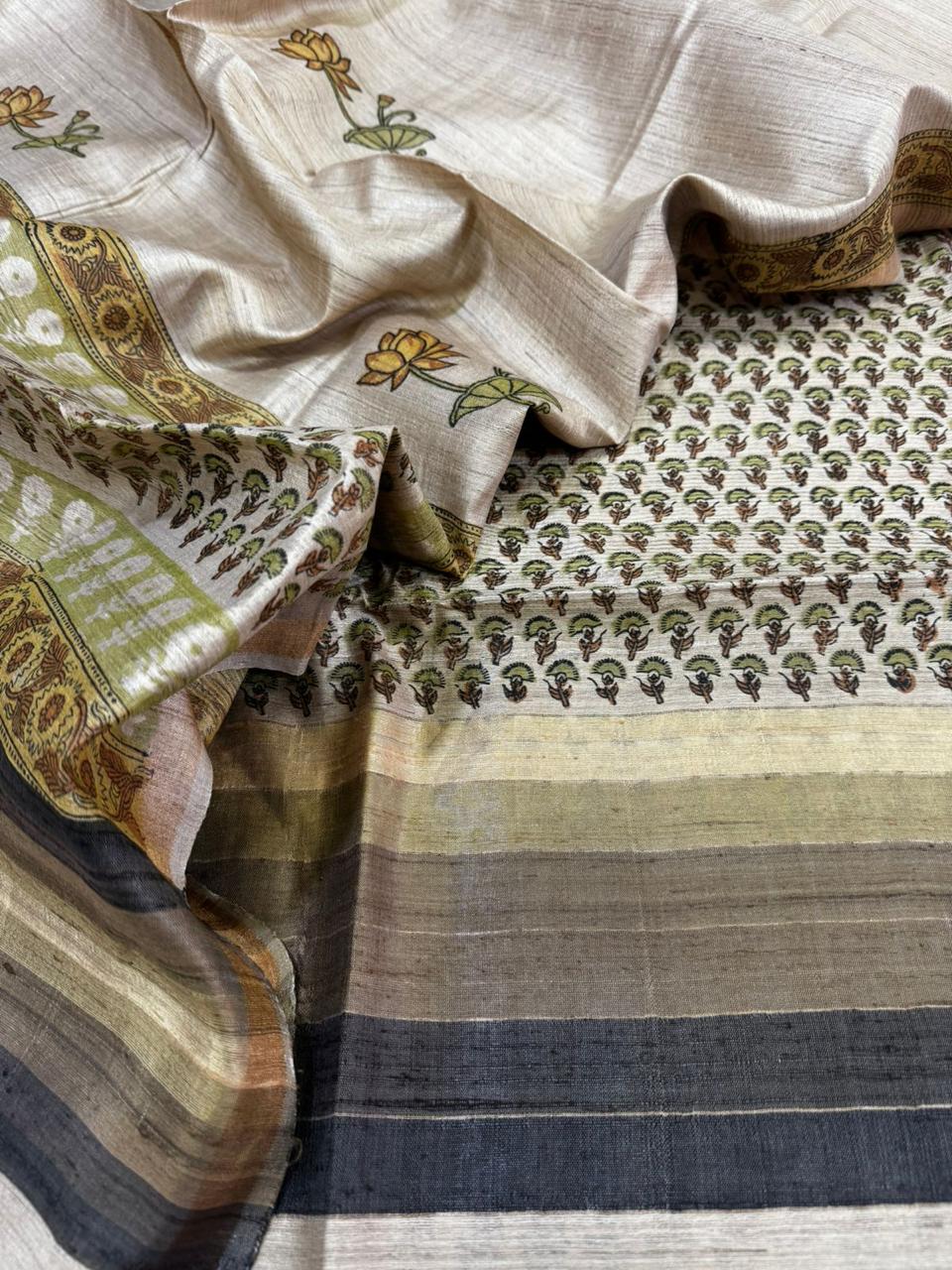 Tussar Silk Suit