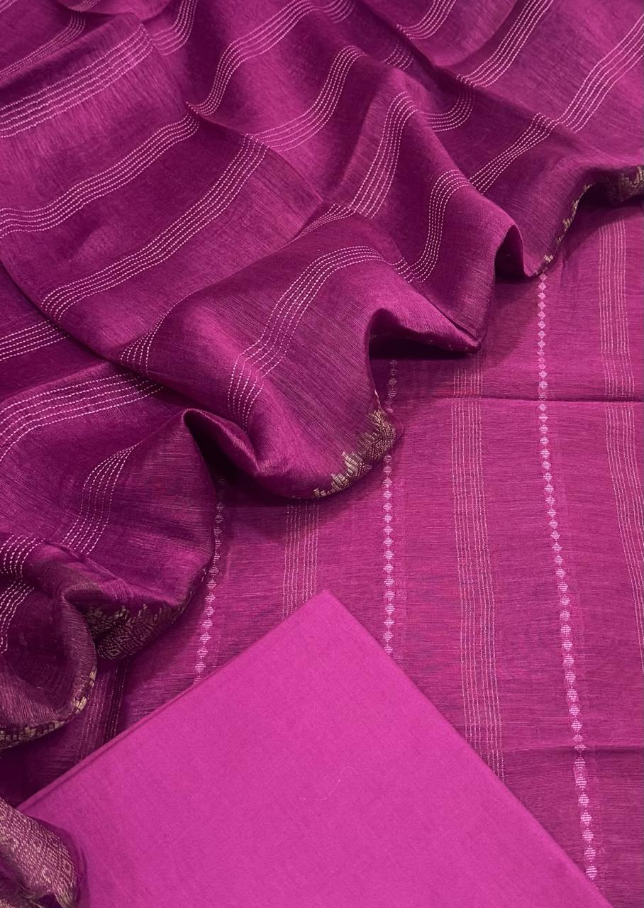 Linen Silk Suit