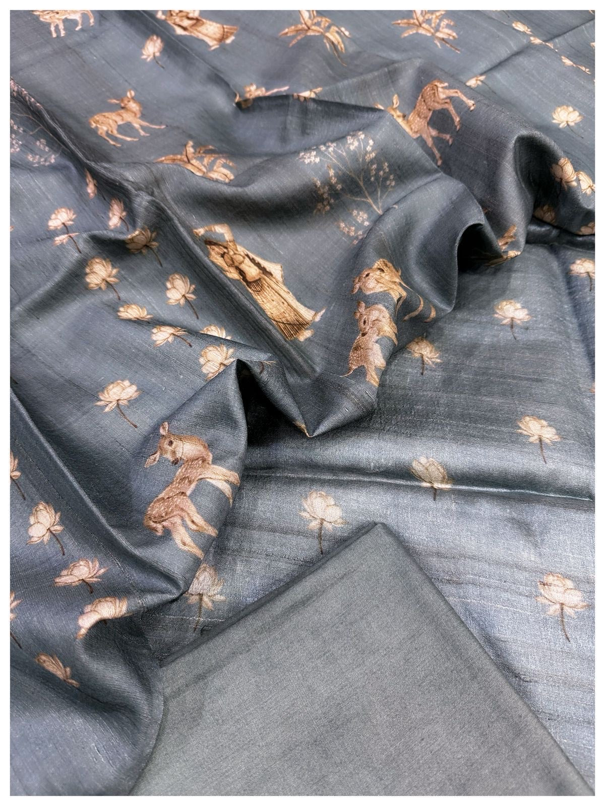 Tussar Silk Suit