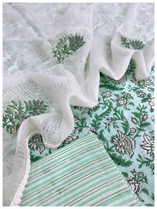 Cotton with Kota Dupatta