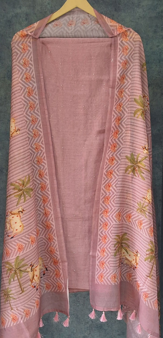 Mul Chanderi Silk Suits