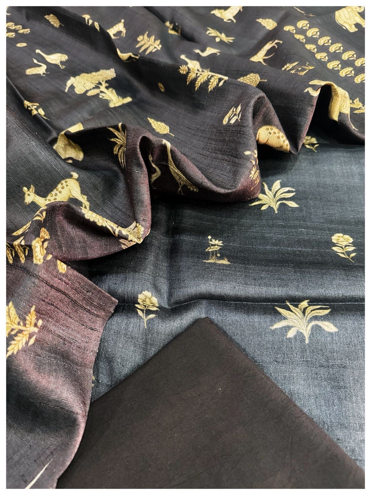 Tussar Silk Suit