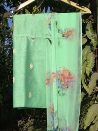 Chanderi Silk Suit