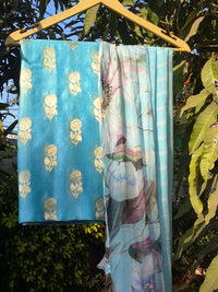 Chanderi Silk Suit