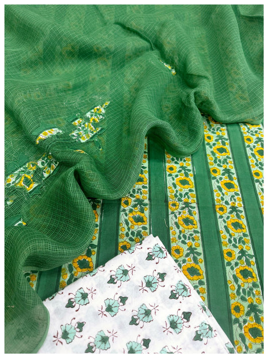 Cotton with Kota Dupatta