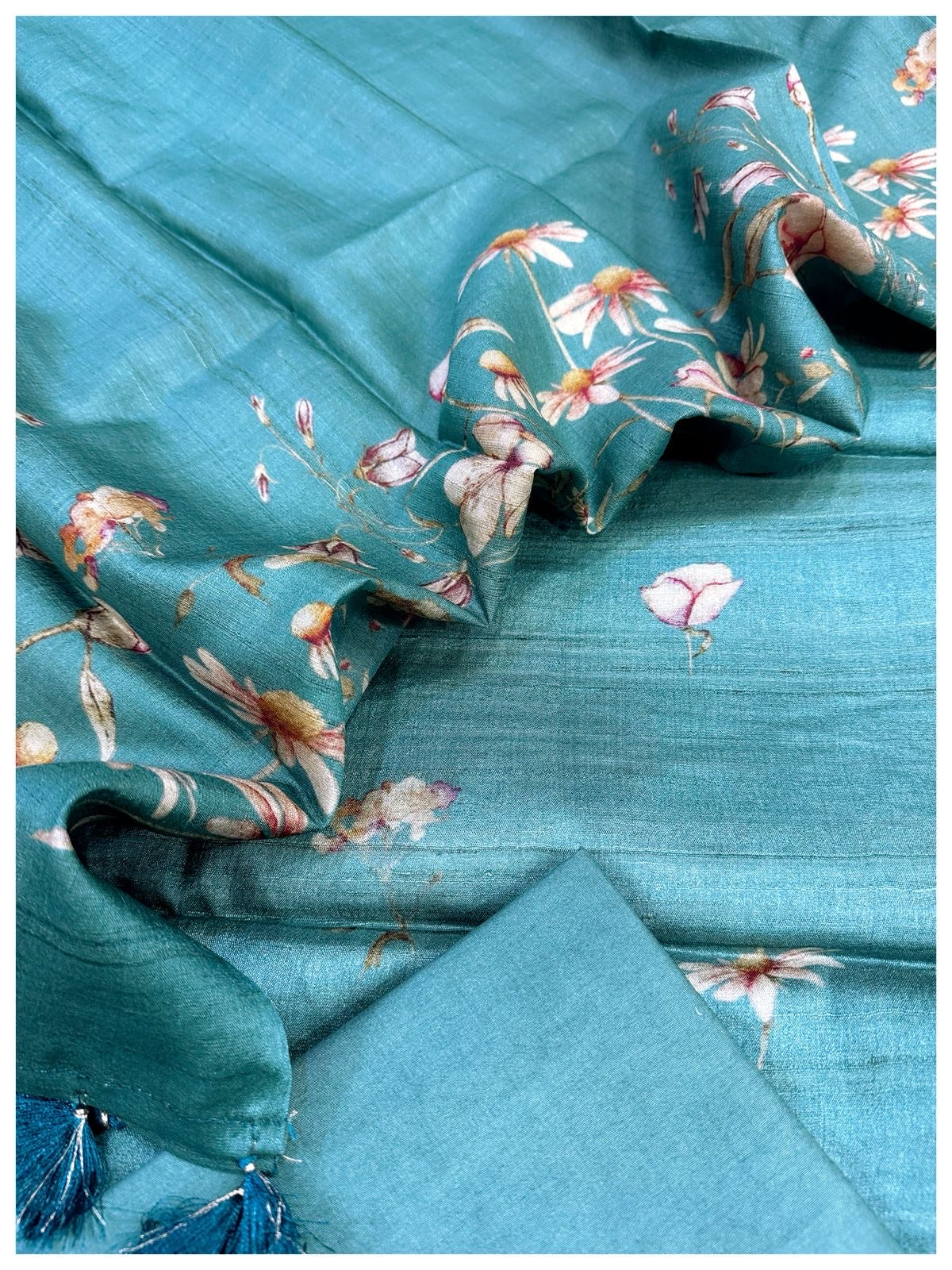 Tussar Silk Suit
