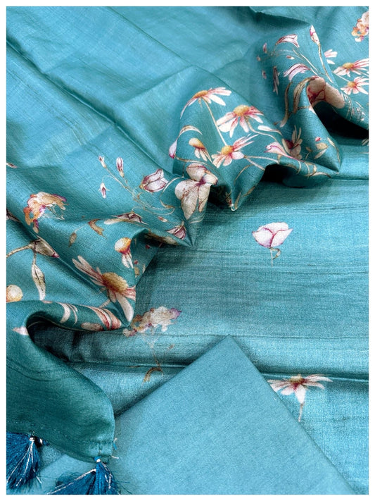 Tussar Silk Suit