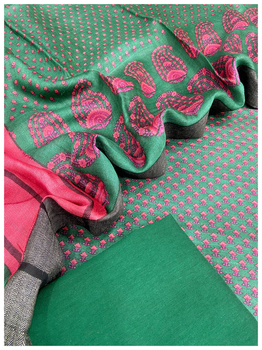 Pashmina Silk Suit