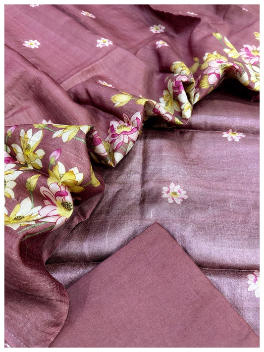 Tussar Silk Suit