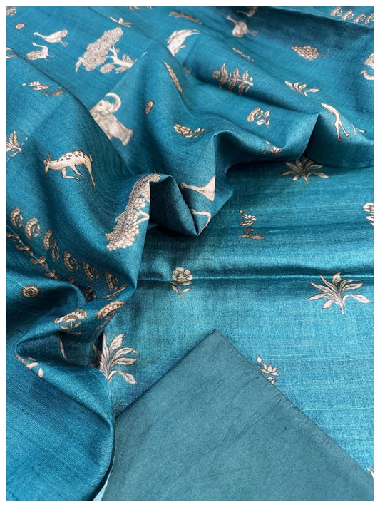 Tussar Silk Suit