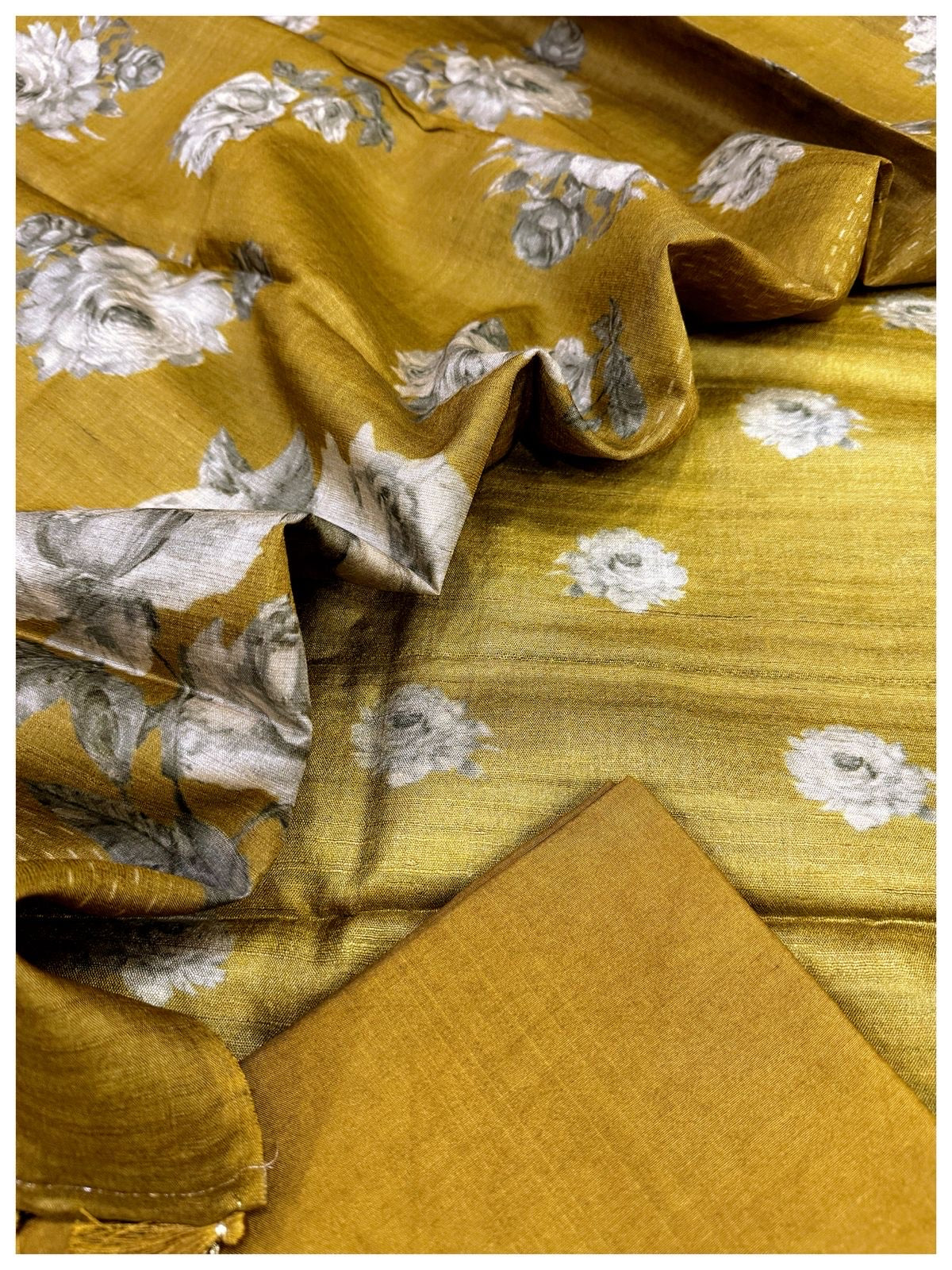 Tussar Silk Suit