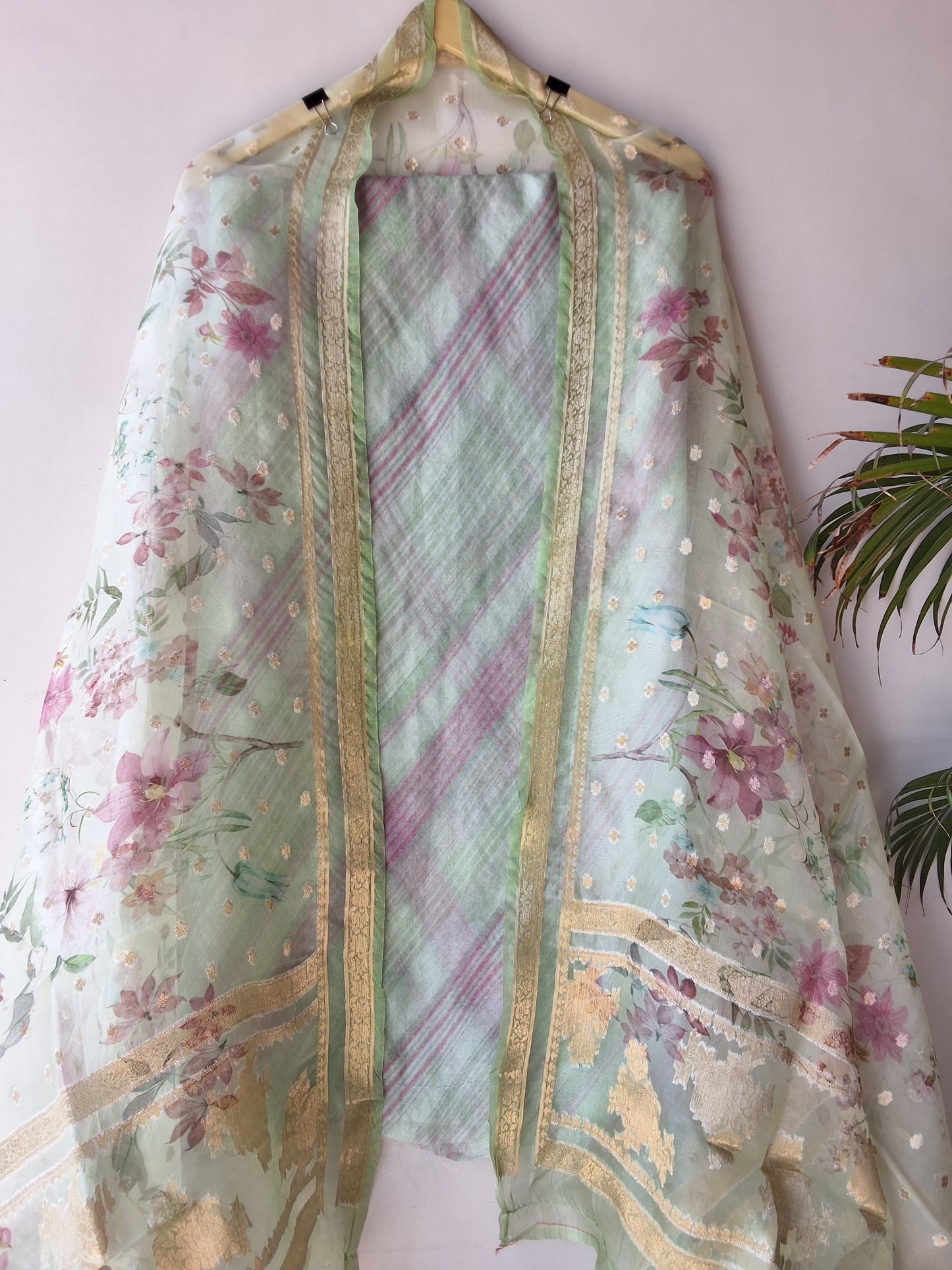 Organza Silk Suit