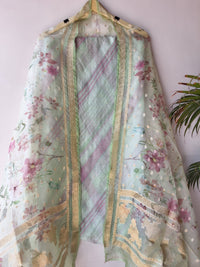 Organza Silk Suit