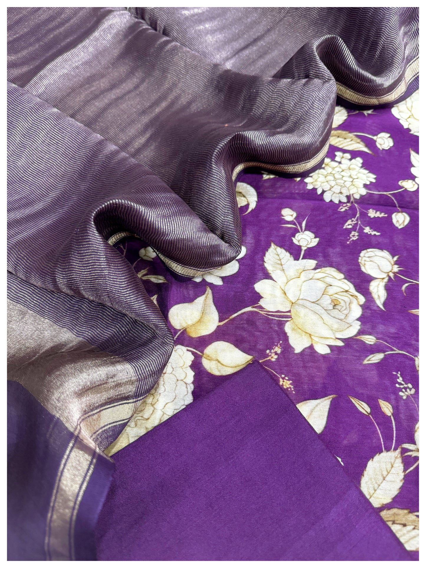 Chanderi Silk Suit