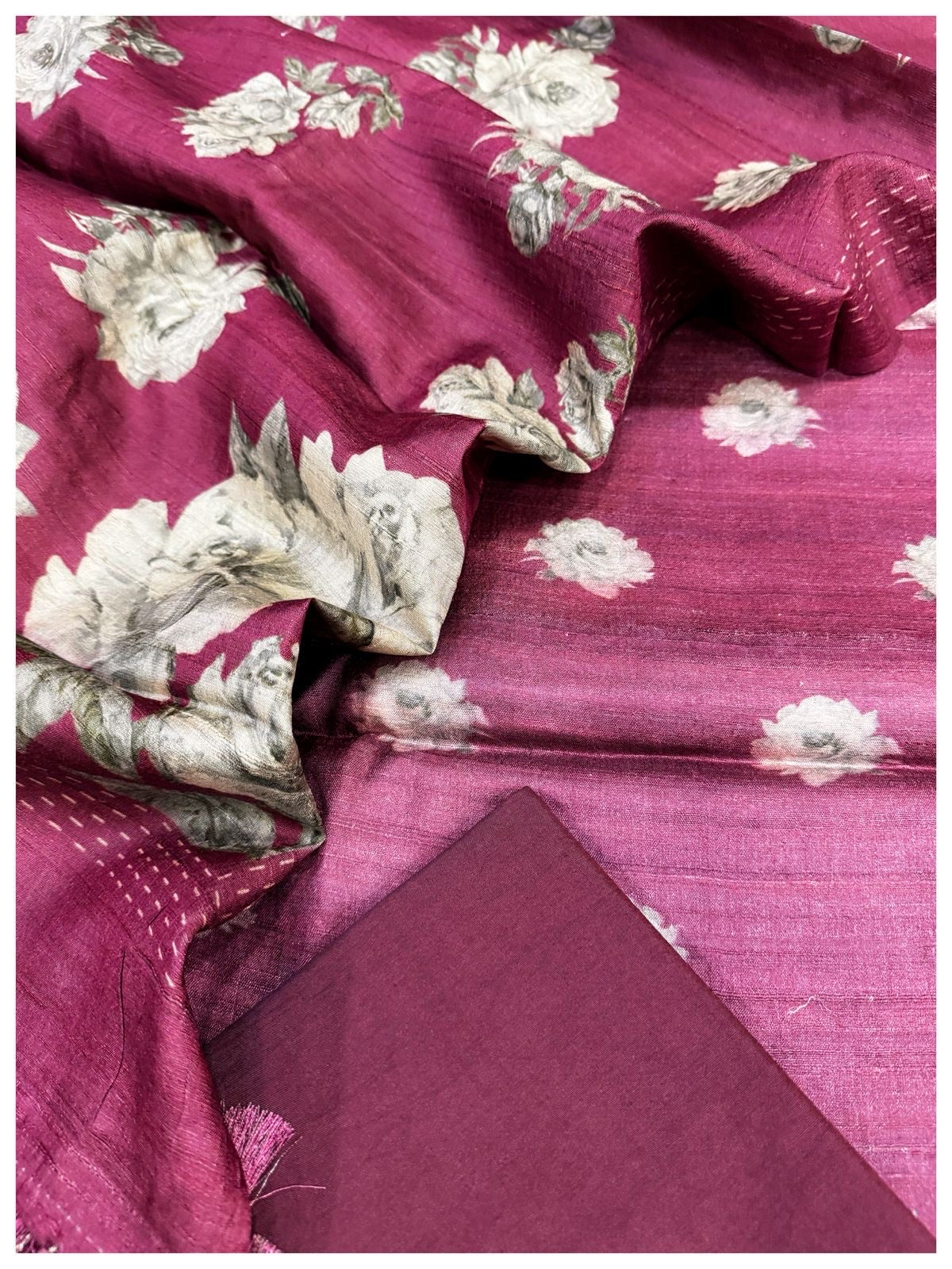Tussar Silk Suit