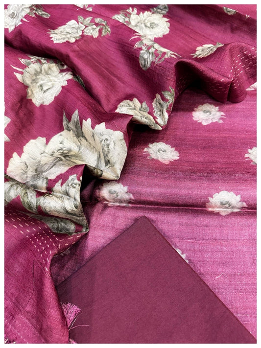 Tussar Silk Suit