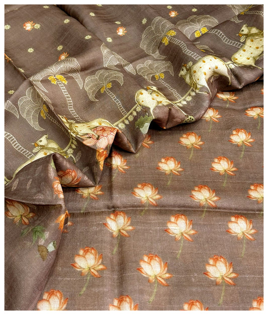 Tussar Silk Suit