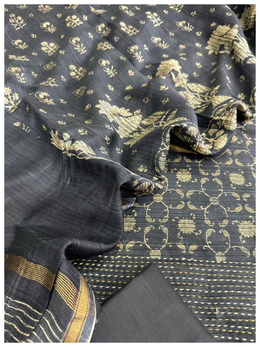Chanderi Silk Suit