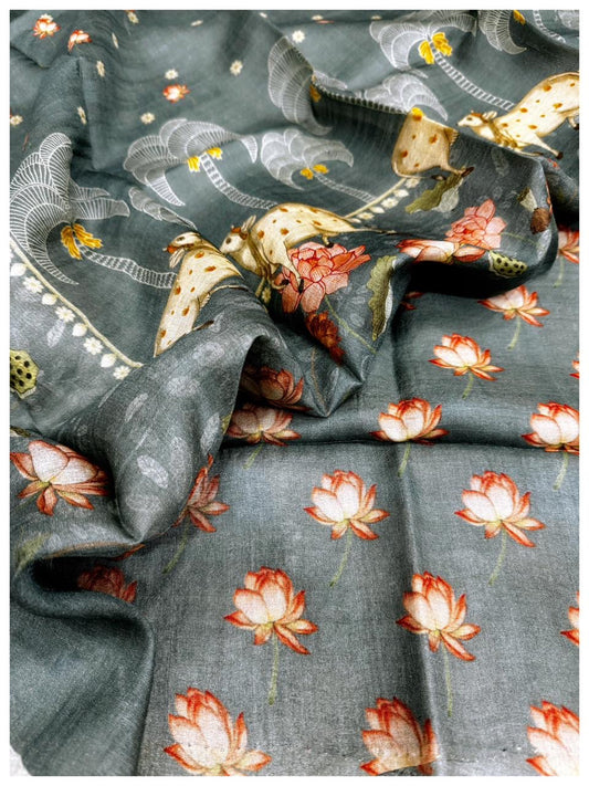 Tussar Silk Suit