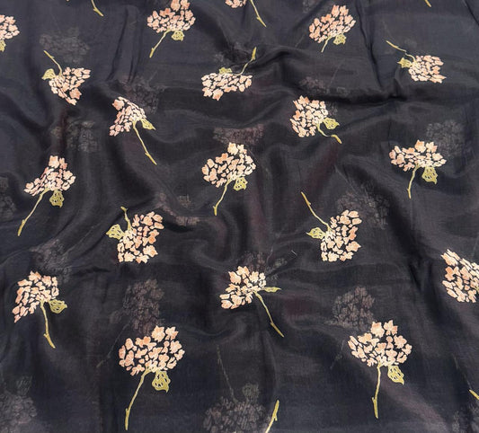 Mul Chanderi Silk Fabric