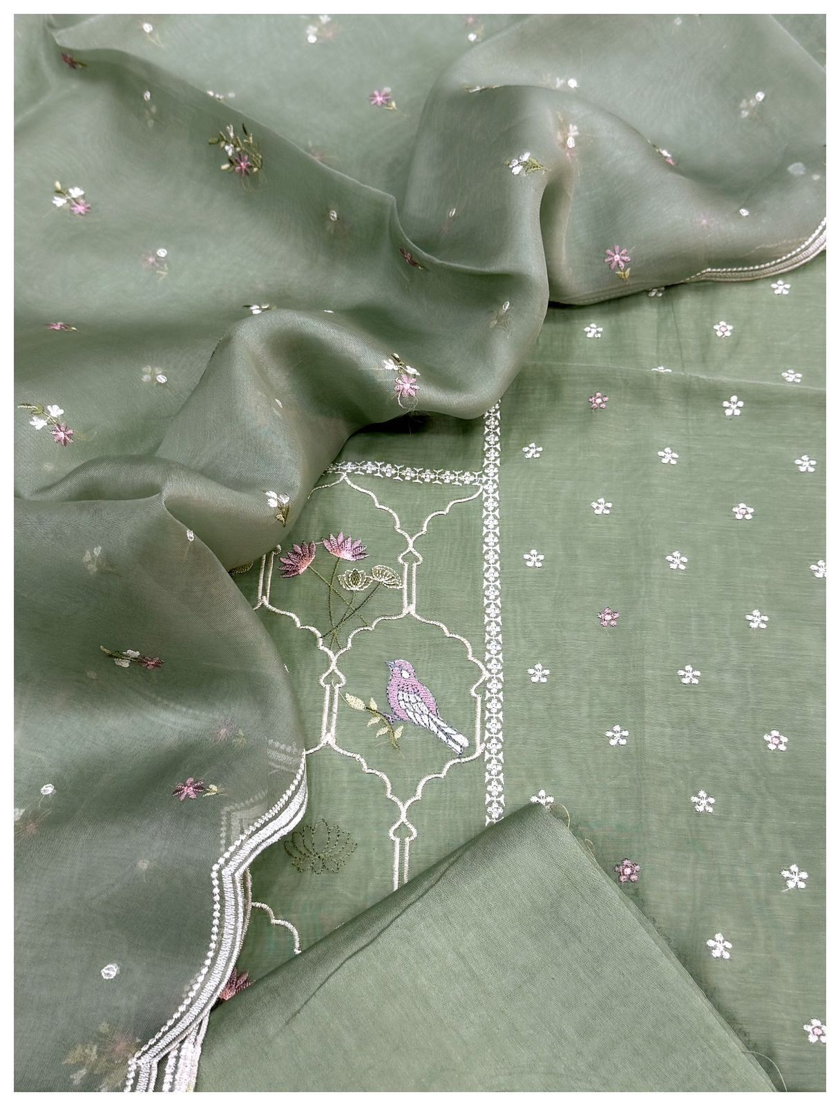 Chanderi Silk full Suit