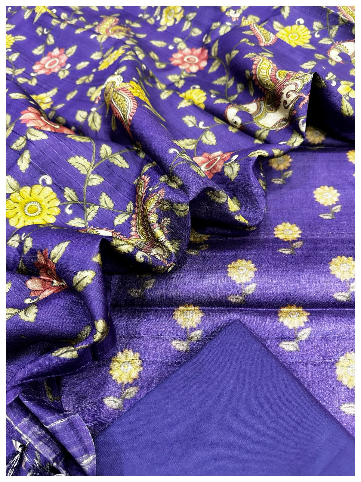 Tussar Silk Suit