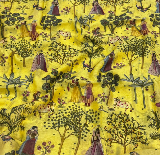 Chanderi Silk Fabric
