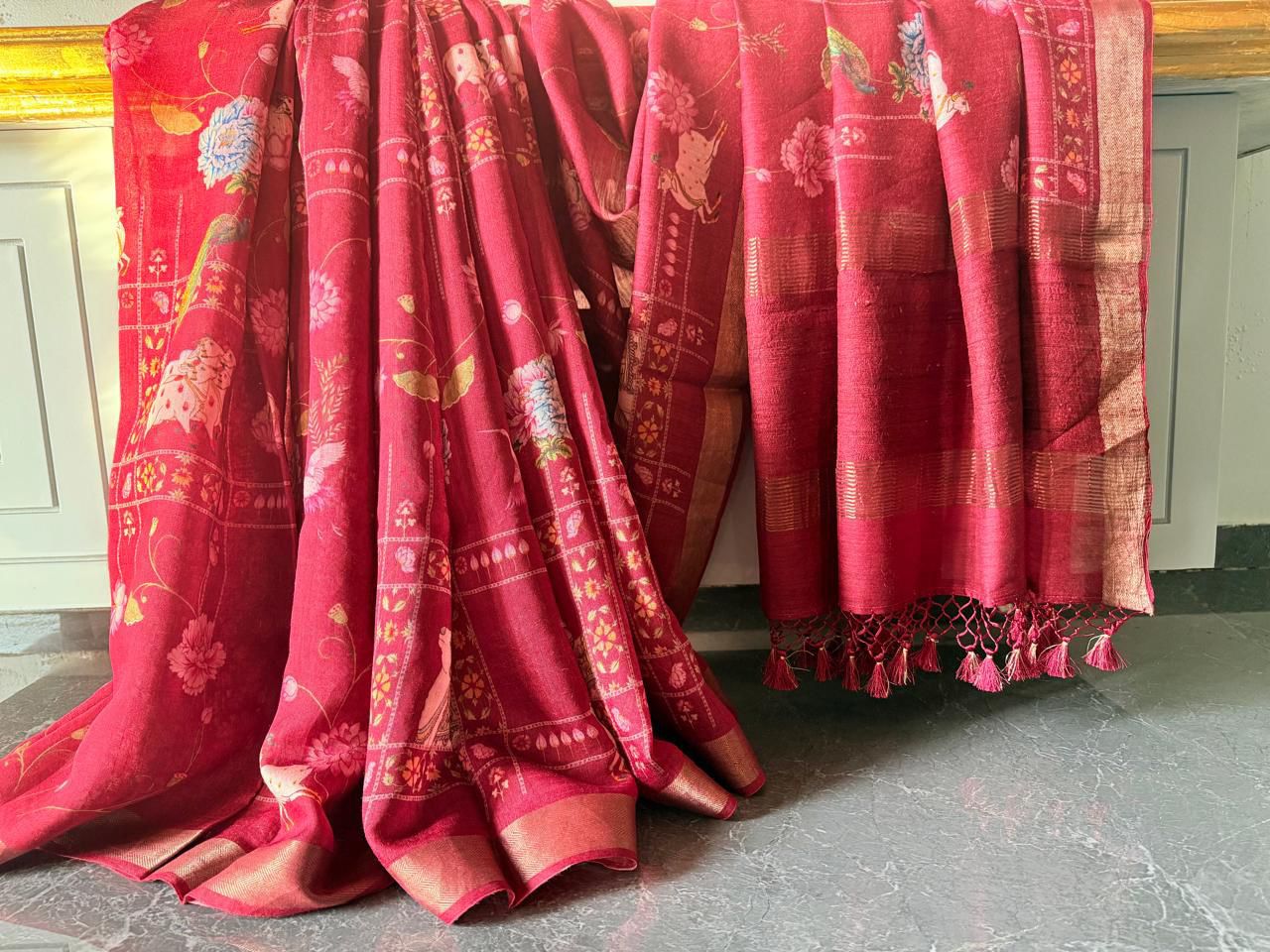 Moonga Silk Sarees