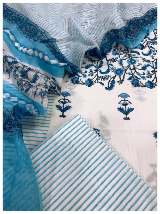 Cotton with Kota Dupatta