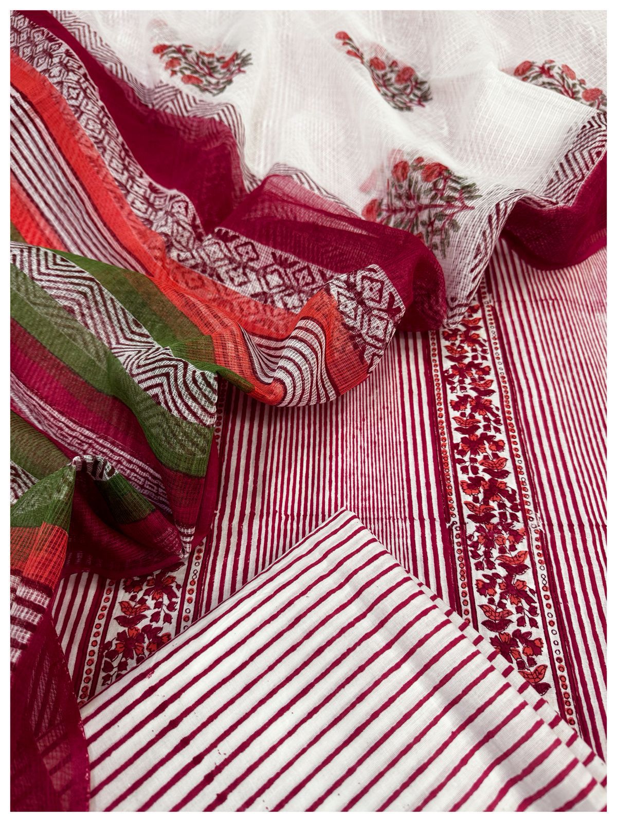 Cotton with Kota Dupatta