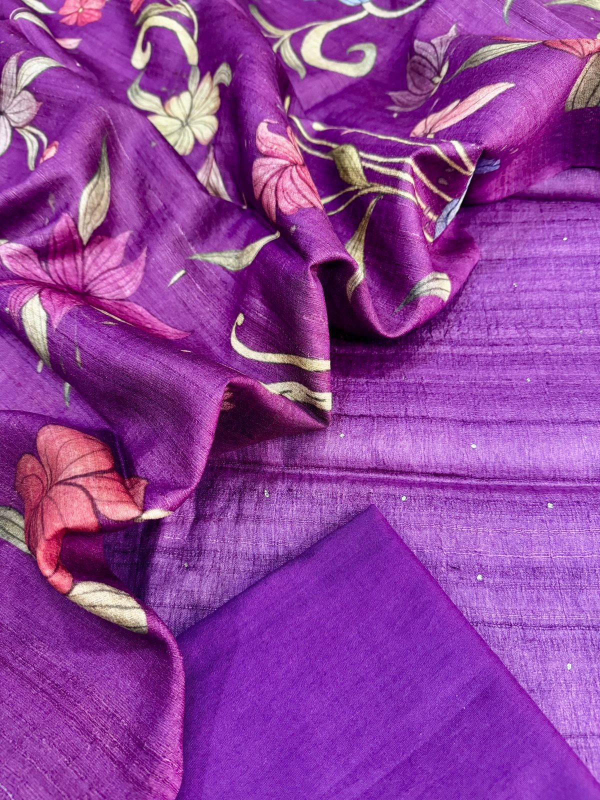 Tussar Silk Suit