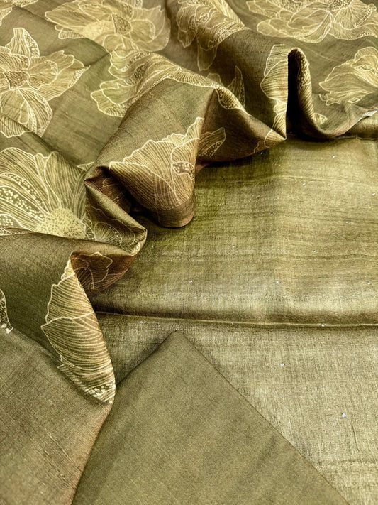 Tussar Silk Suit